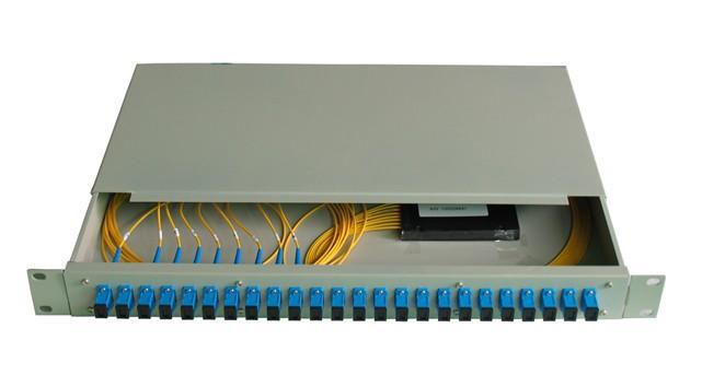 PLC机架式分路器 .